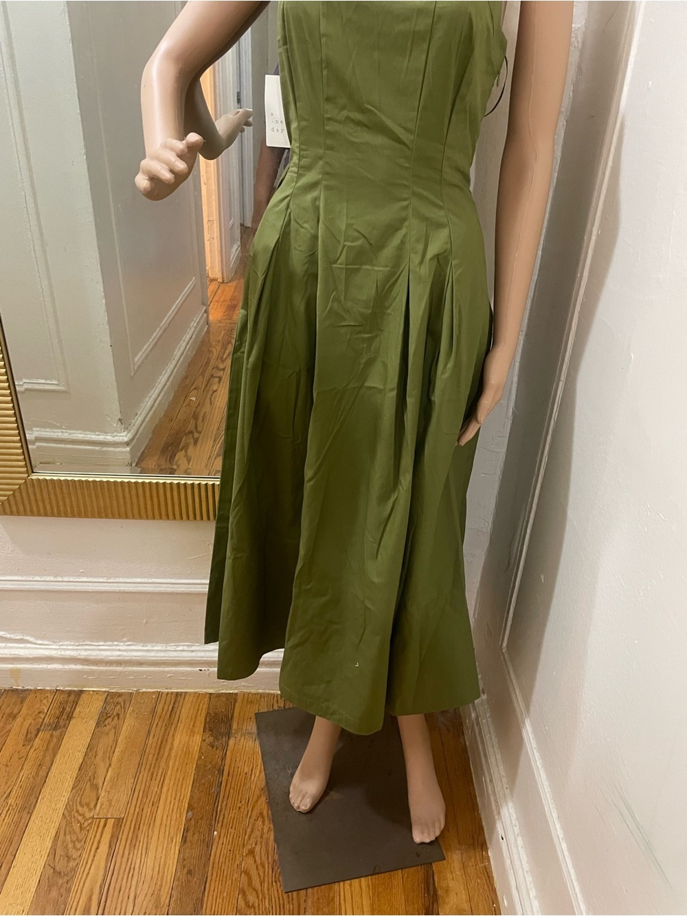a new day Olive Green Halter Midi Dress - Picture 11 of 12
